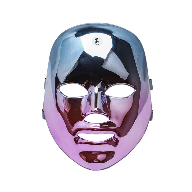 LED rechargeable face mask for acne and freckles treatment

