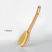 Bristle body brush improves circulation and skin tone

