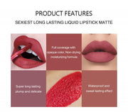 on-sticky cup lipstick set in multiple shades

