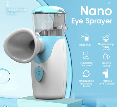 Eye sprayer face spray nano steamer for skin hydration

