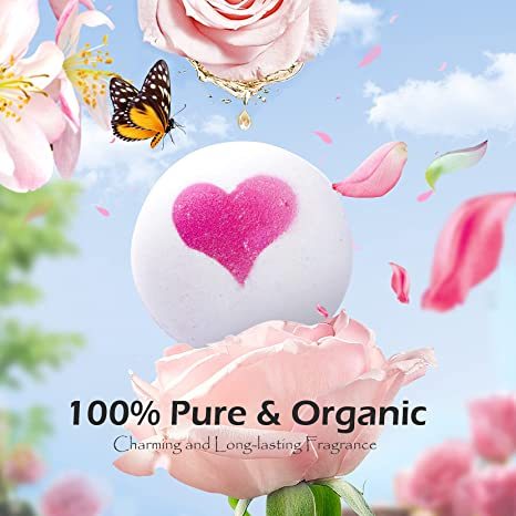 Fragrant bath bomb set for spa-like relaxation at home

