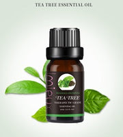 Glass bottle of essential oil for holistic wellness