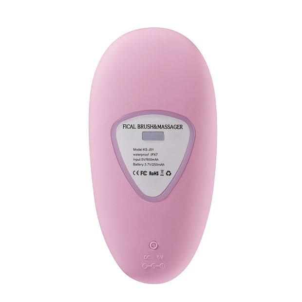 Rechargeable mini electric cleansing brush for skincare

