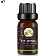 Glass bottle of essential oil for holistic wellness