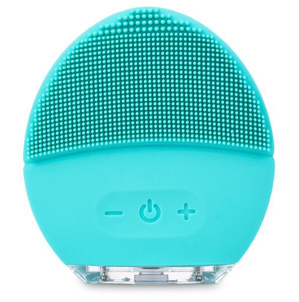 Electric cleansing brush for removing oil and impurities

