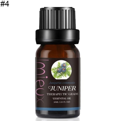 Glass bottle of essential oil for holistic wellness