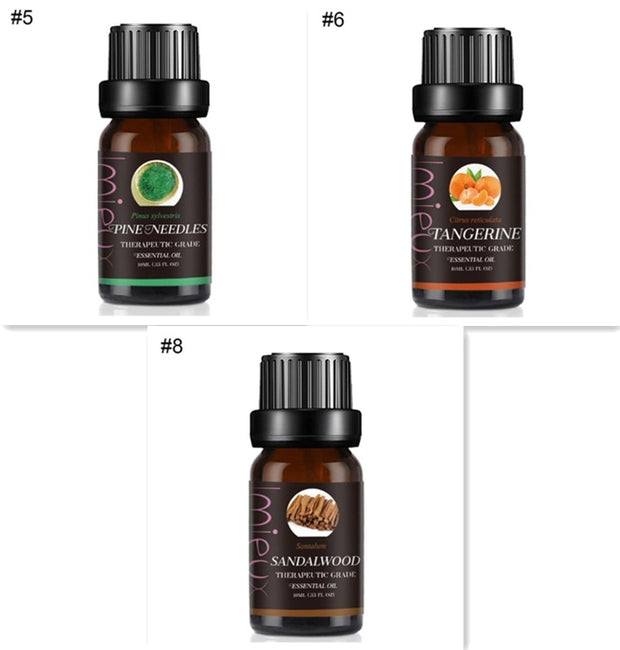 Glass bottle of essential oil for holistic wellness