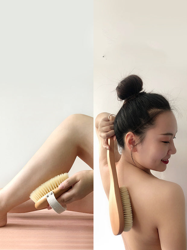 Body fat brush and skin exfoliator for daily care


