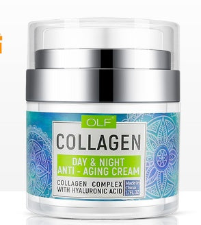 Retinol collagen moisturizer displayed on beauty set
