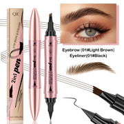 Four-fork liquid eyebrow pen for precise definition

