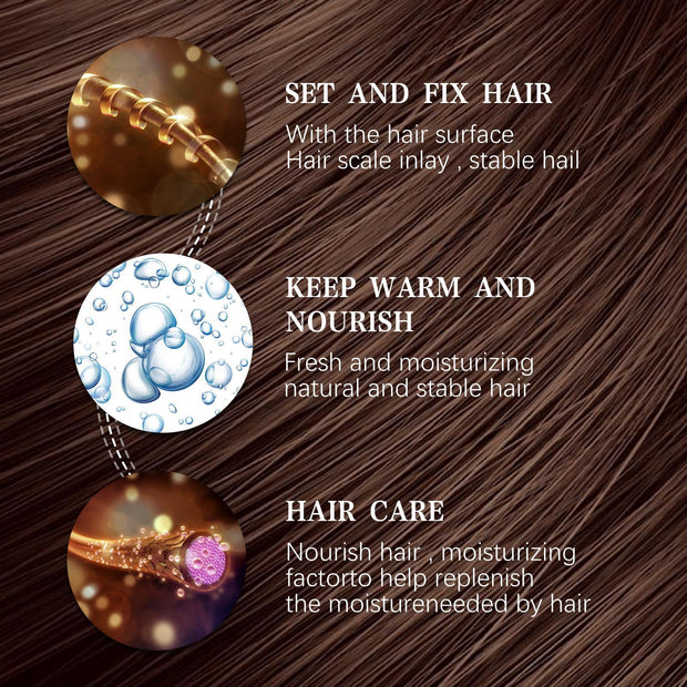 Hair setting spray provides strong yet natural hold

