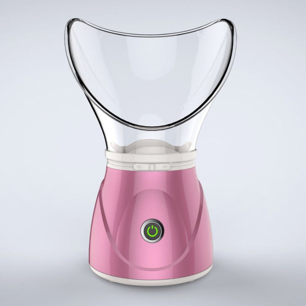 Facial steamer with nano ionic mist for deep hydration

