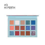 Mini travel eyeshadow palette for quick makeup looks

