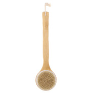 Massage bath brush with firm bristles for smooth skin

