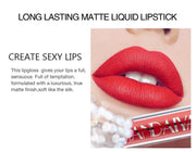 Matte lipstick gift box with long-lasting colors

