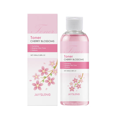 Sakura water moisturizing toner bottle for skin hydration