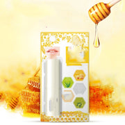 Natural lip care balm with honey and plant extracts


