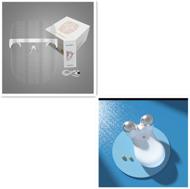 Light therapy beauty mask for youthful radiant skin
