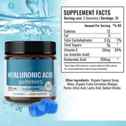 Delicious hyaluronic acid gummies for radiant skin

