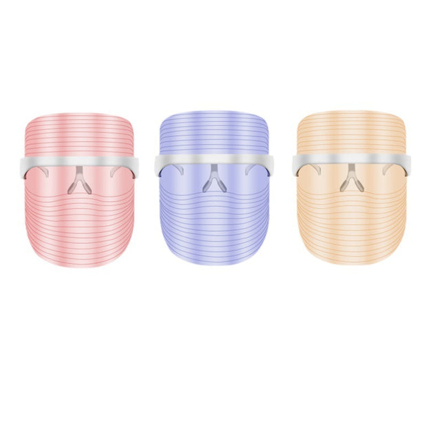 Skin rejuvenating LED mask for home facial


LED face mask with adj