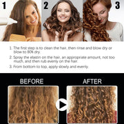 Volumizing hair setting spray displayed on vanity

