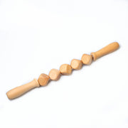 3-piece wooden massage roller set for skincare routine