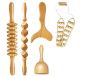 Massage roller set for relaxation and cellulite care

