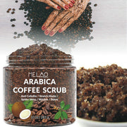 Exfoliating scrub with coffee for soft radiant skin

