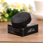 Detoxifying bamboo charcoal handmade soap for clear skin


