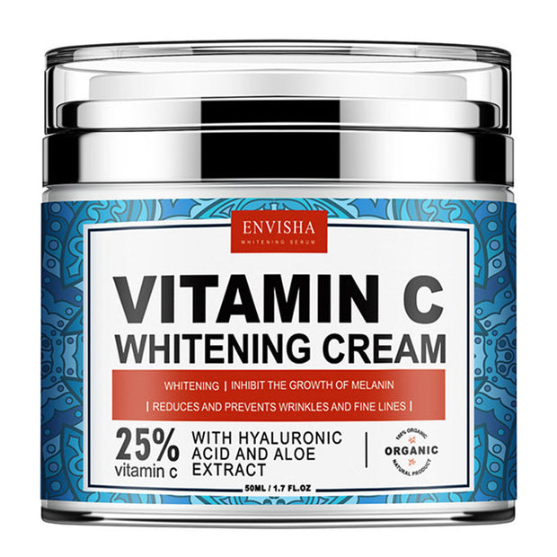 Anti-aging skincare retinol collagen cream jar