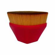 Red Magic Foundation Brush-Save Powder with dense soft bristles and ergonomic grip, suitable for powder, liquid, or cream makeup.