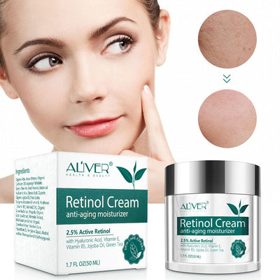Retinol cream anti-aging moisturizer for smooth skin

