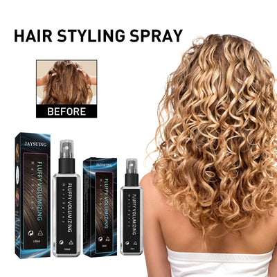 Hair setting spray bottle with niacinamide for styling

