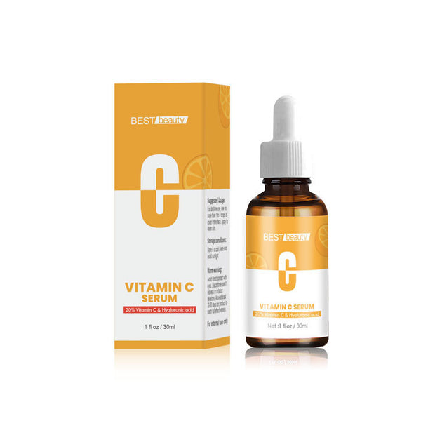 Hydrating hyaluronic acid solution displayed on beauty set